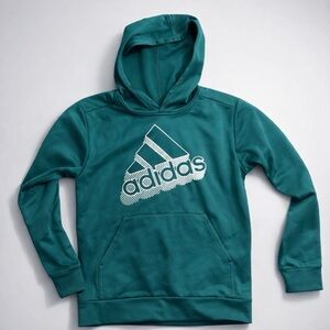 Adidas Green Pullover Hoodie